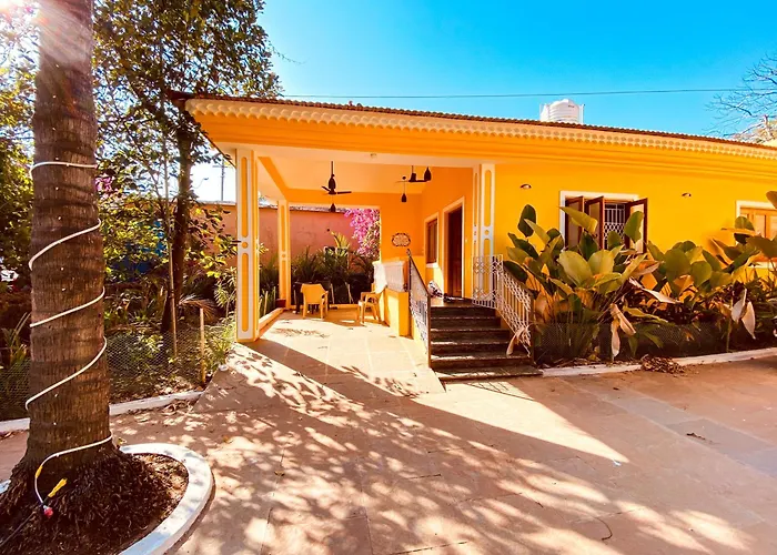 Portuguese Villa At Anjuna Beach By Goaround Homes